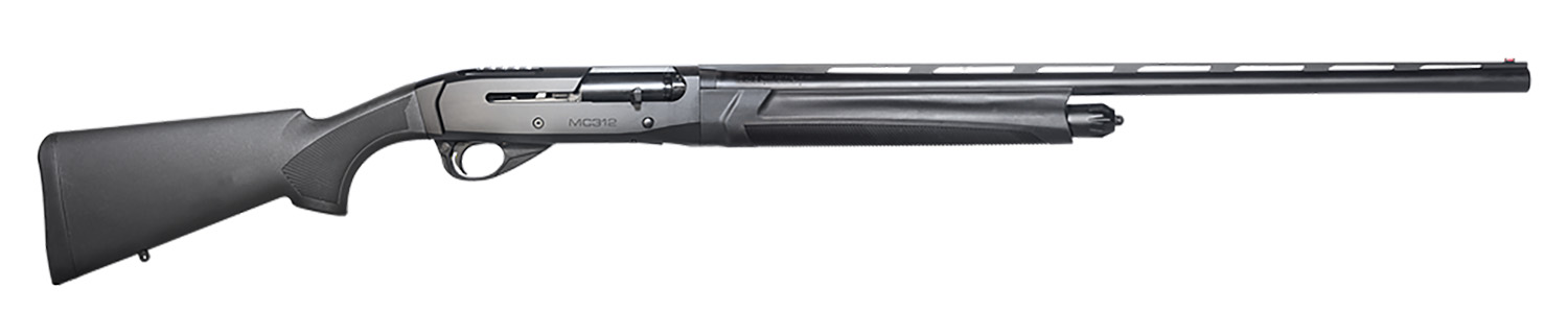 EAA GIRSAN 390145 MC312 12 Gauge 3.5″ 5+1 28″ Vent Rib Barrel, Black, Pic. Optics Mount Rec, Synthetic Furniture, Fiber Optic Front Sight