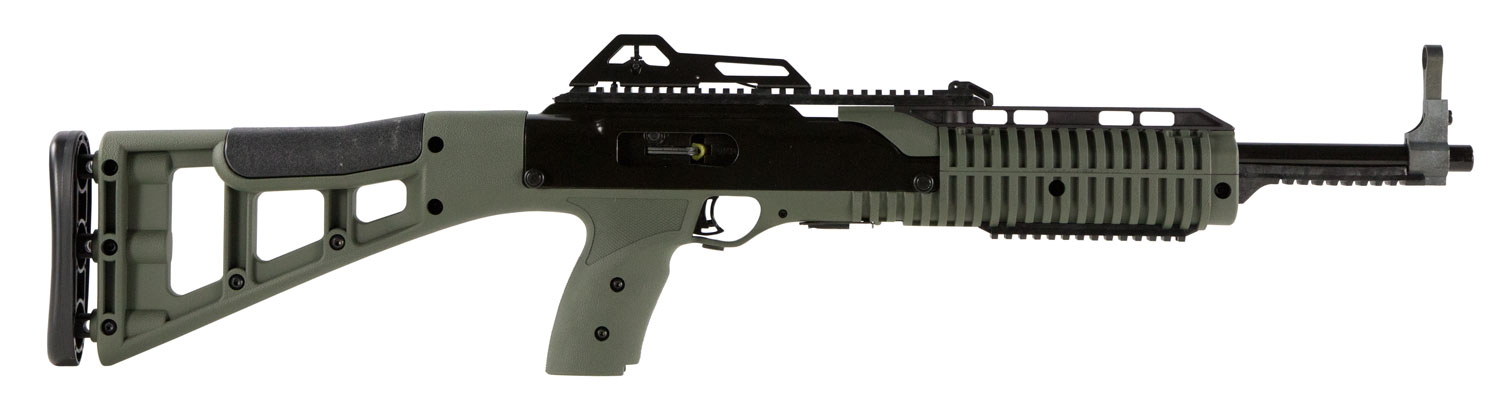 Hi-Point 995TSOD 995TS Carbine 9mm Luger 16.50″ 10+1 Black OD Green All Weather Molded Stock OD Green Polymer Grip Right Hand