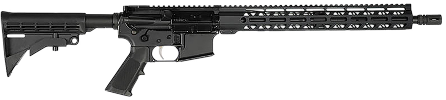 Hi-Point HP15R556 HP 15R 5.56 NATO 30+1 16″ Black Threaded Barrel, Black Aluminum Receiver w/Picatinny Rail, M-LOK Handguard, M4 Style Black Polymer Stock w/QD, Black Polymer Grip