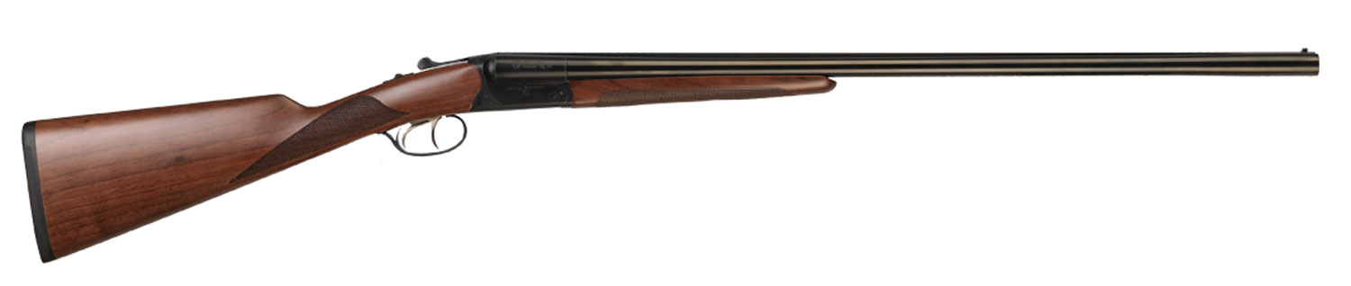 CZ-USA 06414 Bobwhite G2 28 Gauge 3″ 2rd 28″ Side-by-Side Barrel, Gloss Black Chrome Metal Finish, Straight English Style Walnut Stock Includes 5 Chokes