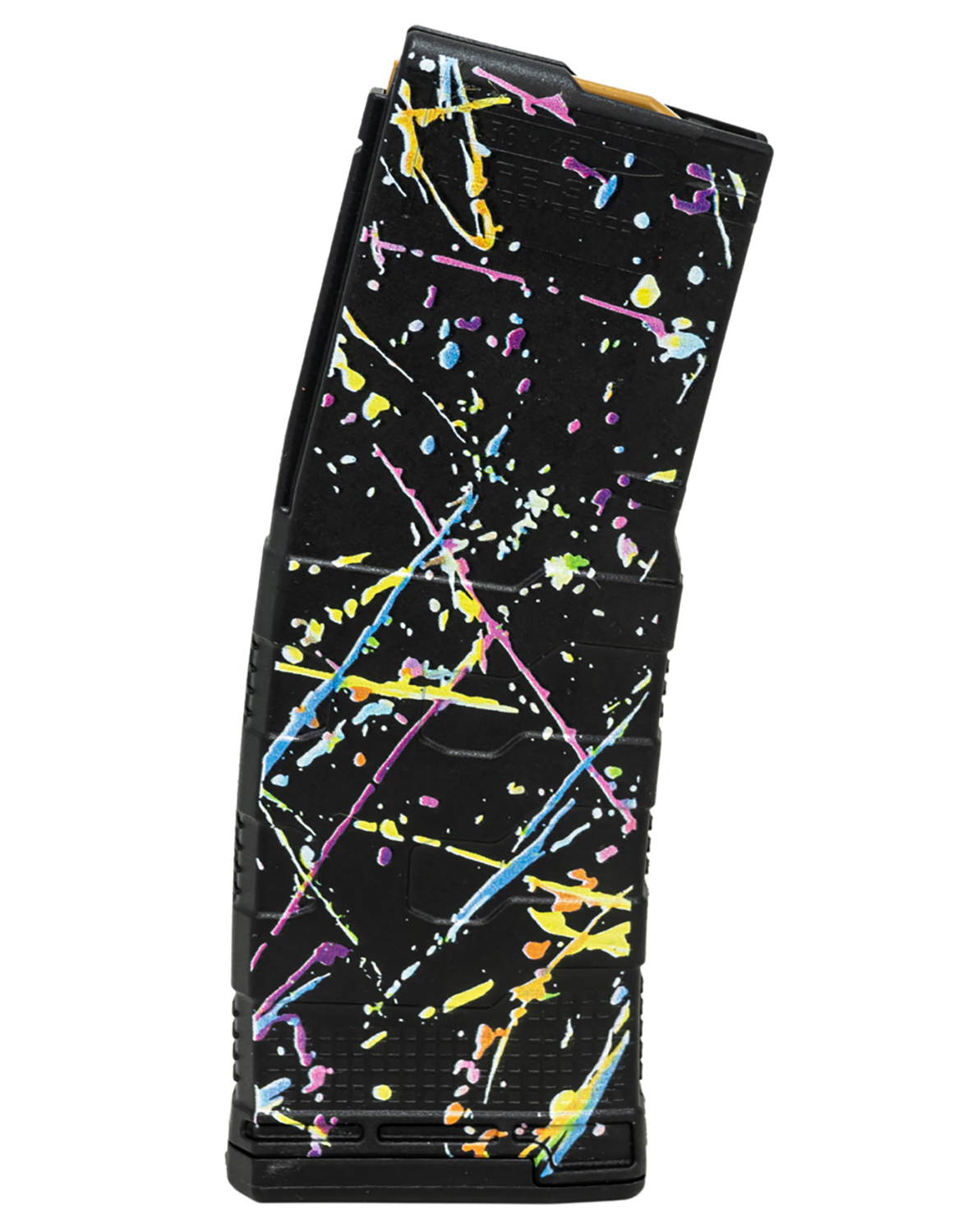Amend2 556MOD3NEON30 MOD-3  30rd 5.56 NATO Fits AR-15 Neon Splatter Polymer