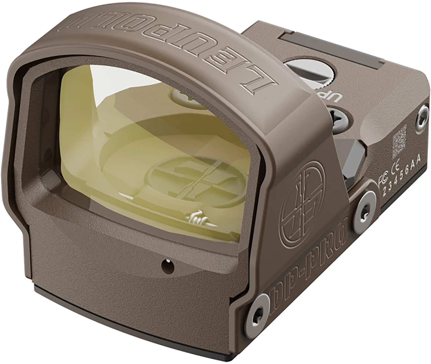 Leupold 175840 DeltaPoint Pro Flat Dark Earth 1 x 1.01″ x 0.68″ 2.5 MOA Red Dot