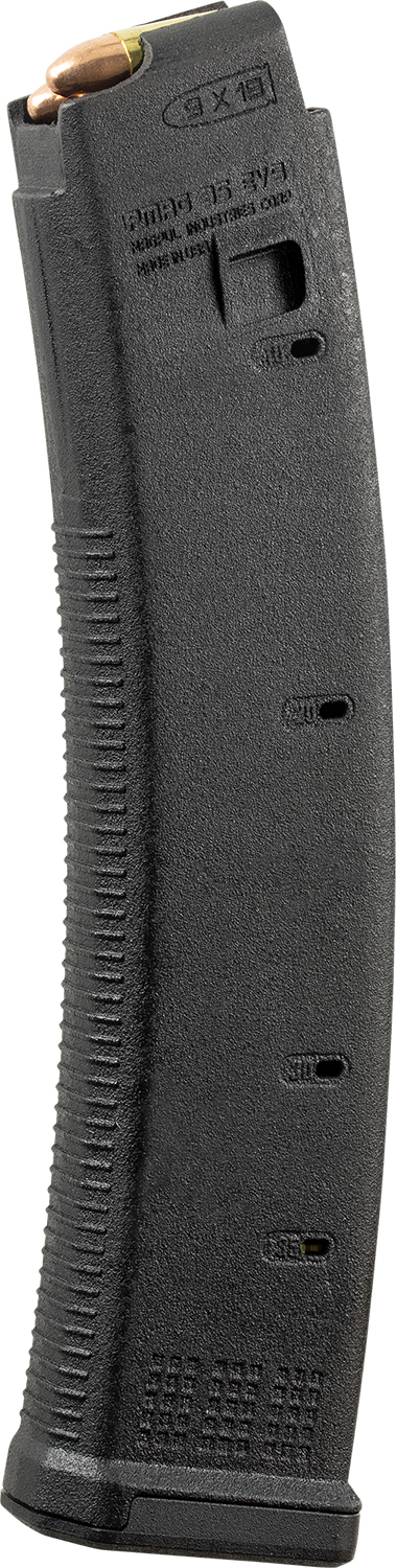 Magpul MAG1013BLK PMAG 35rd 9mm Luger Fits CZ Scorpion EVO 3 S1 Black Polymer
