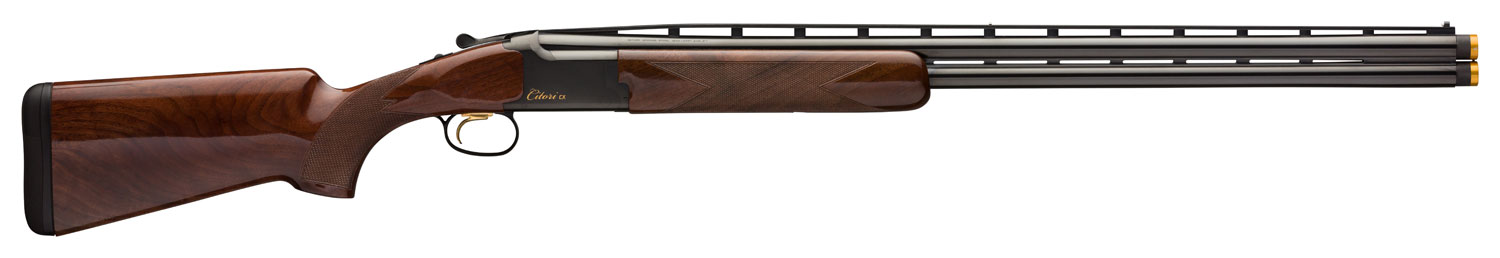 Browning 018115303 Citori CX 12 Gauge 3″ 2rd 30″ Lightweight Blued Barrels, Gold Accented Receiver, American Black Walnut Stock, Crossover Design For Hunting/Sporting Clay/Skeet/Trap