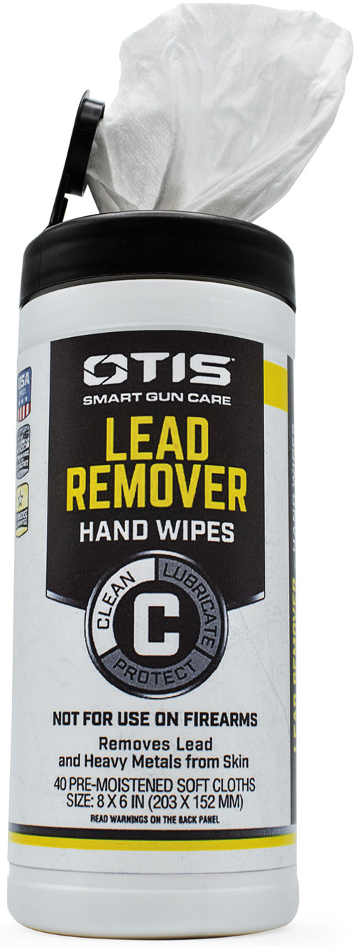 OTIS LEAD REMOVER HAND WIPES – CANISTER 40 COUNT