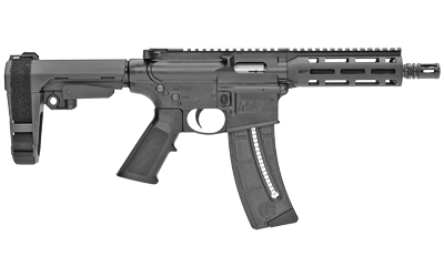 S&W M&P15-22 PSTL 22LR 8″ 25R BRC BK