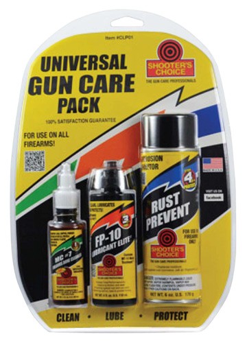 SHOOTERS CHOICE UNIVERSAL GUN – GUN CARE CHEMICALS KIT