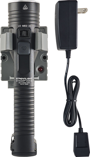 STREAMLIGHT STINGER 2020 S LED – W/120V AC/12V DC & PIGGYBACK