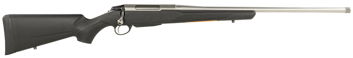 Tikka JRTXB32022MT T3 Lite Full Size 30-06 Springfield 3+1 22.40″ Stainless Threaded Barrel, Drilled & Tapped Stainless Steel Receiver, Fixed Black Synthetic Stock, Right Hand