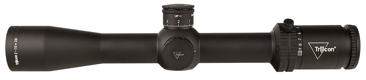 Trijicon 2900038 Credo Matte Black 2-10x36mm 30mm Tube LED Illuminated Red MRAD Precision Tree Reticle