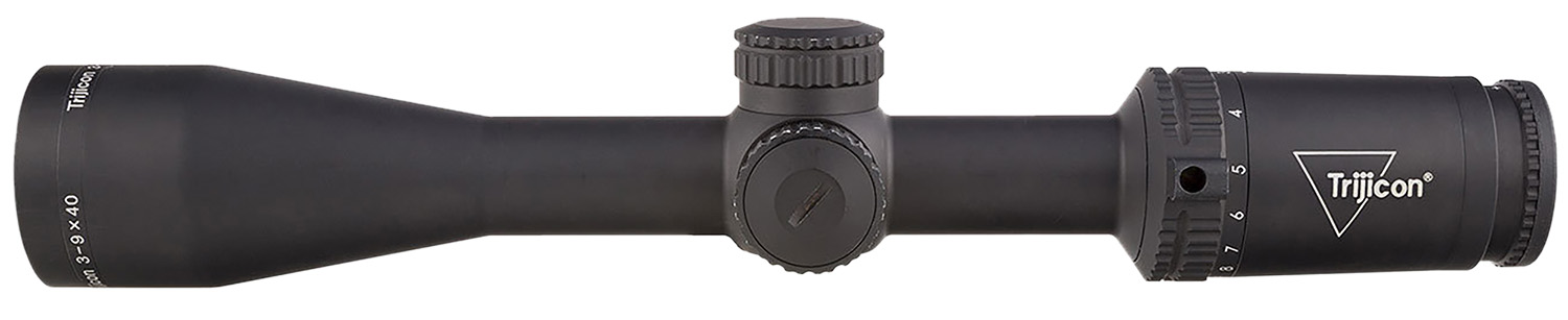 Trijicon 2900040 Credo Matte Black 3-9x40mm 1″ Tube LED Illuminated Green MOA Precision Hunter Reticle