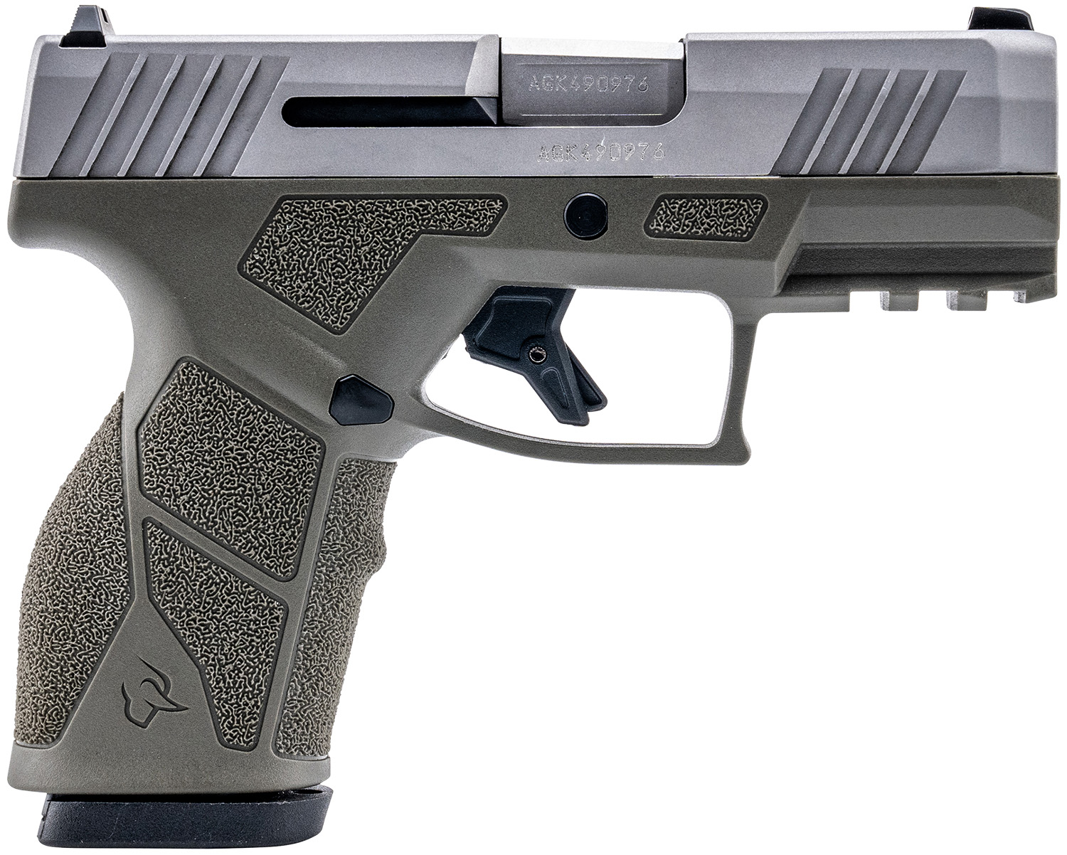 Taurus 1-GX2939O GX2 9mm Luger 13+1 3.37″ Matte Stainless Steel Barrel, Matte Serrated Stainless Steel Slide, OD Green Polymer Frame w/Picatinny Rail, Polymer Grip