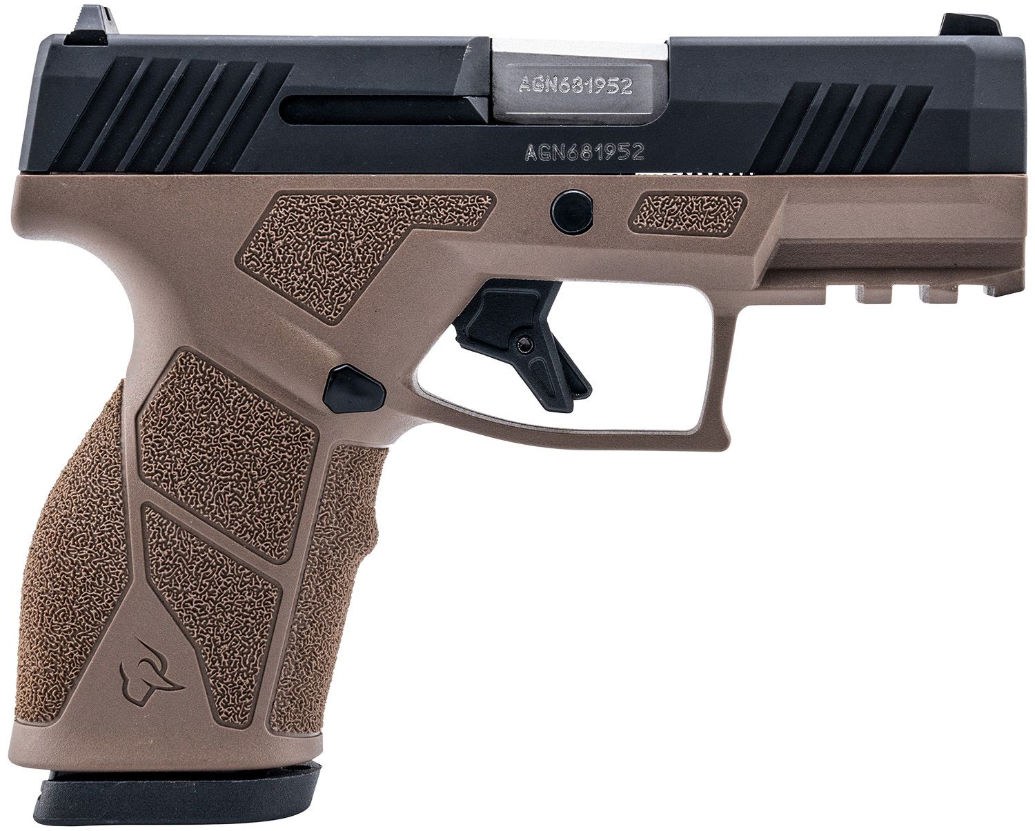 Taurus 1-GX2931B-10 GX2 9mm Luger 10+1 3.37″ Matte Stainless Steel Barrel, Matte Black Serrated Stainless Steel Slide, Brown Polymer Frame w/Picatinny Rail, Polymer Grip