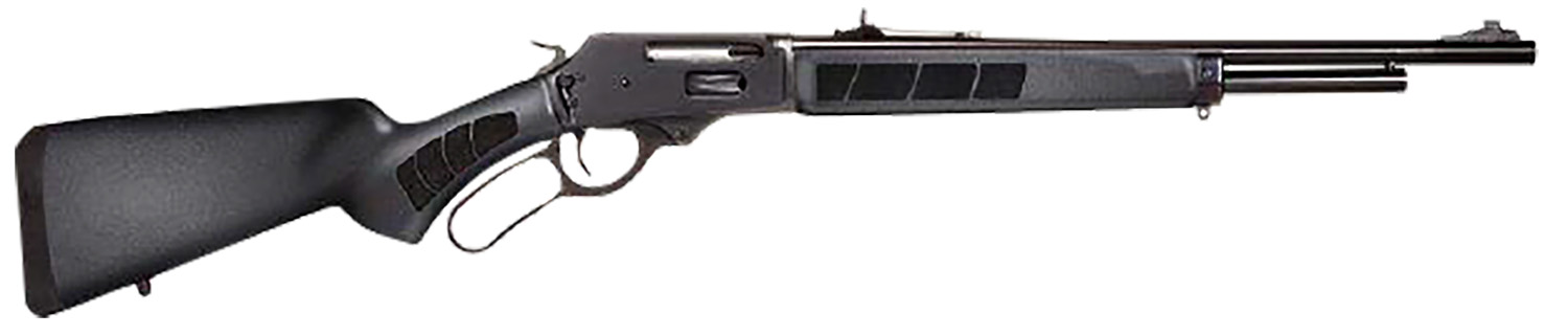 Rossi 954570161PLY R95 Trapper 45-70 Gov 5+1 16.50″ Black Oxide Threaded Barrel, Black Oxide Picatinny Rail Alloy Steel Receiver, Fixed Black Polymer Stock