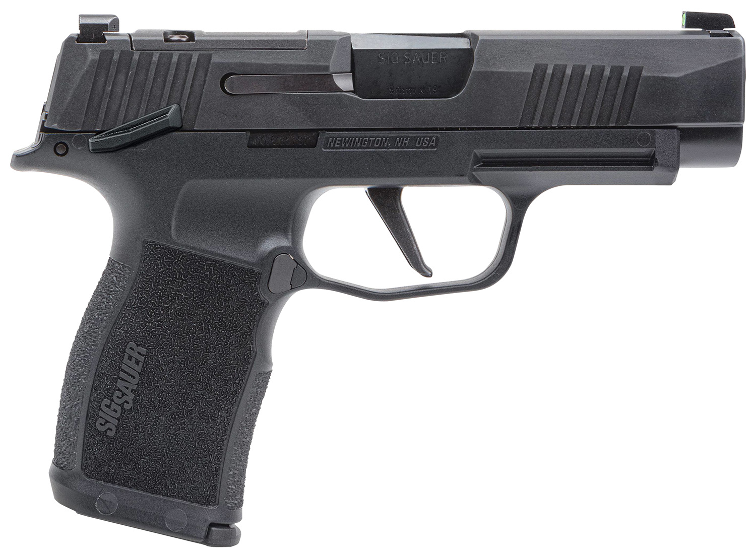 Sig Sauer 365XL9BXR3PMS10 P365XL *MA Compliant 9mm Luger 10+1 3.70″ Black Barrel, Black Nitron Optic Ready/Serrated SS Slide, Black SS Frame w/Beavertail & Black Polymer Grips