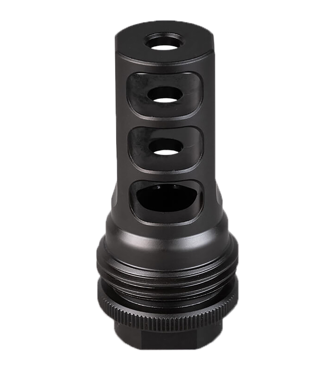 SilencerCo AC2631 ASR Muzzle Brake Black Nitride 3/4″x24 Threads 458 Cal