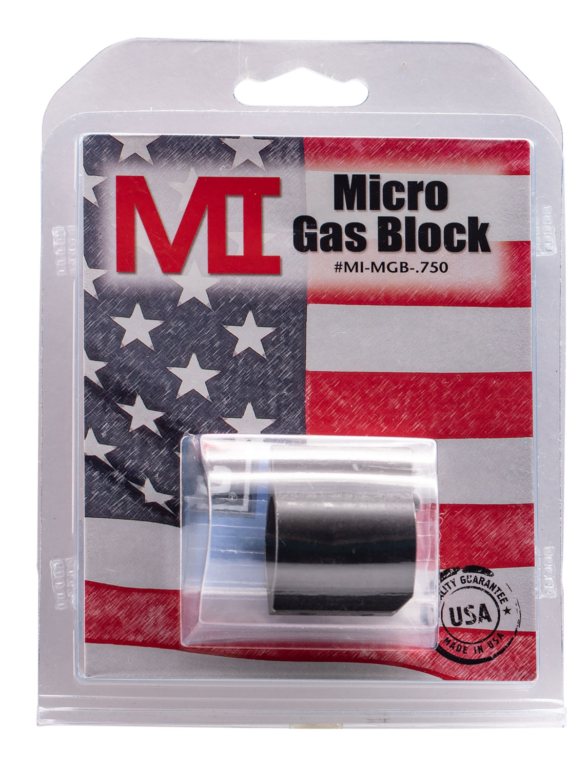 Midwest Industries MIMGB750 Micro Gas Block 4140 Steel .750″