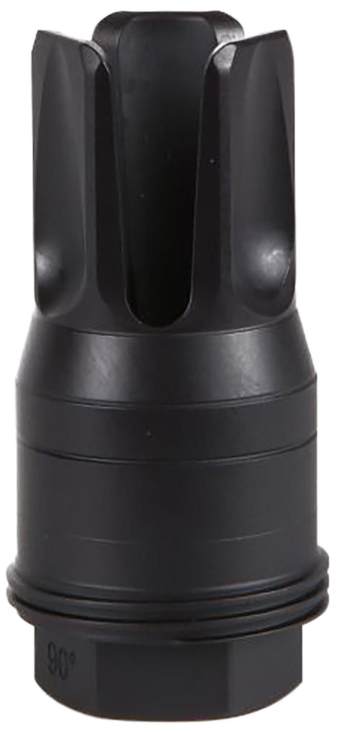 Sig Sauer SL55612X2890DEGF Clutch-Lok QD Q.D. Flash Hider Black Stainless Steel with 1/2″x28 tpi Threads for 5.56mm 90 Degree Taper