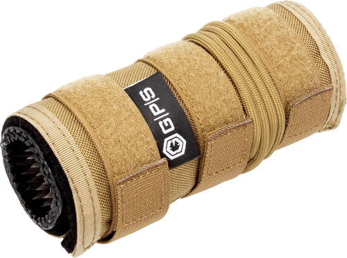 GPS TACTICAL SUPPRESSOR COVER – 6″ TAN
