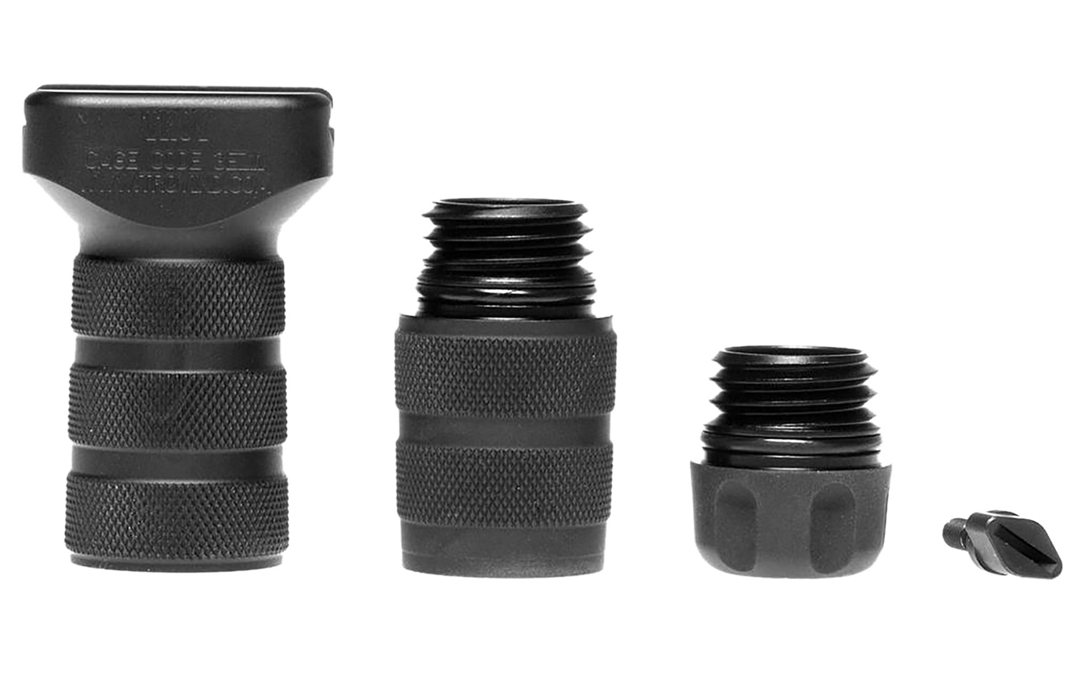 Troy Ind SGRITRGA0BT00 Modular Combat Grip Black