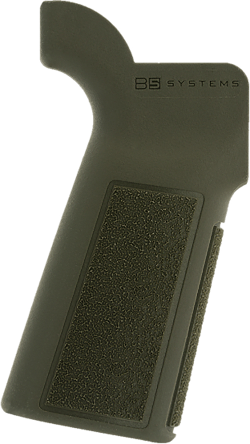 B5 Systems PGR1134 Type 23 P-Grip  OD Green Polymer, Aggressive Textured, Fits AR-Platform
