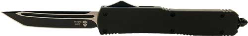 TEMPLAR KNIFE SLIM OTF BLACK – RUBBER 3.1″ BLACK TANTO