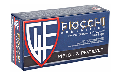 FIOCCHI 9MM 124GR FMJ 50/1000