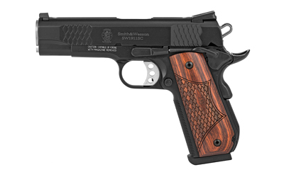 S&W 1911SC E 45ACP 8RD 4.25″ BLK MA