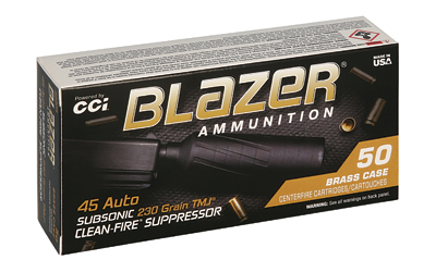 CCI BLAZER BRASS 45ACP SUP 230GR TMJ