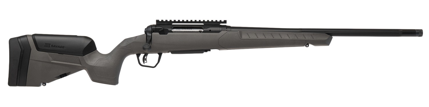 Savage Arms 32411 110 Trailblazer 300 HAM’R 4+1 16.50″ Fluted Barrel, Flat Dark Gray Adj LOP Synthetic Stock, Right Hand