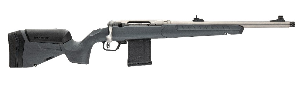 Savage Arms 32500 110 Ridge Hunter 300 HAM’R 10+1 16.50″ Heavy Barrel, Flat Dark Gray Adj LOP Synthetic Stock, Right Hand