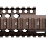 Daniel Defense 0100408030 M4A1 FSP RIS II Handguard 12.25″ 2-Piece, Free-Floating Style Made of 6061-T6 Aluminum with Flat Dark Earth Anodized Finish & Picatinny Rail for AR-15