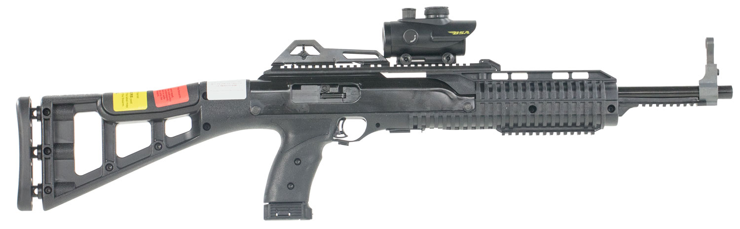 Hi-Point 4095TSRD 4095TS Carbine 40 S&W Caliber with 17.50″ Barrel, 10+1 Capacity, Black Metal Finish, Black All Weather Molded Stock & Black Polymer Grip Right Hand Includes Red Dot