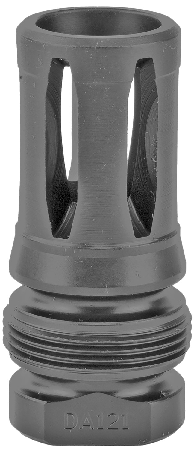 Dead Air DA121 Xeno Flash Hider Black Nitride 4140 Steel with 1/2″-28 tpi Threads, 2.16″ OAL & .99″ Diameter