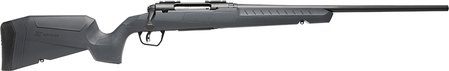 Savage Arms 32124 Axis 2 Compact 300 AAC Blackout 4+1 16.13″ Matte Black Heavy Sporter Barrel, Matte Black Drilled & Tapped Carbon Steel Receiver, Fixed Matte Gray Synthetic Stock, Right Hand