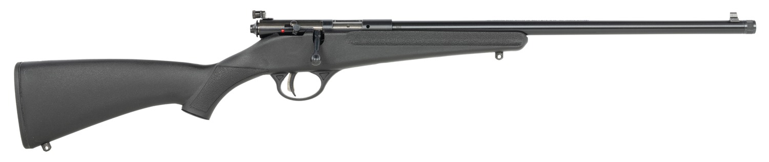Savage Arms Rascal F-SR 22 LR 1rd 16.13″ Matte Black Single Shot Threaded Barrel, Black Synthetic Stock, Left Hand