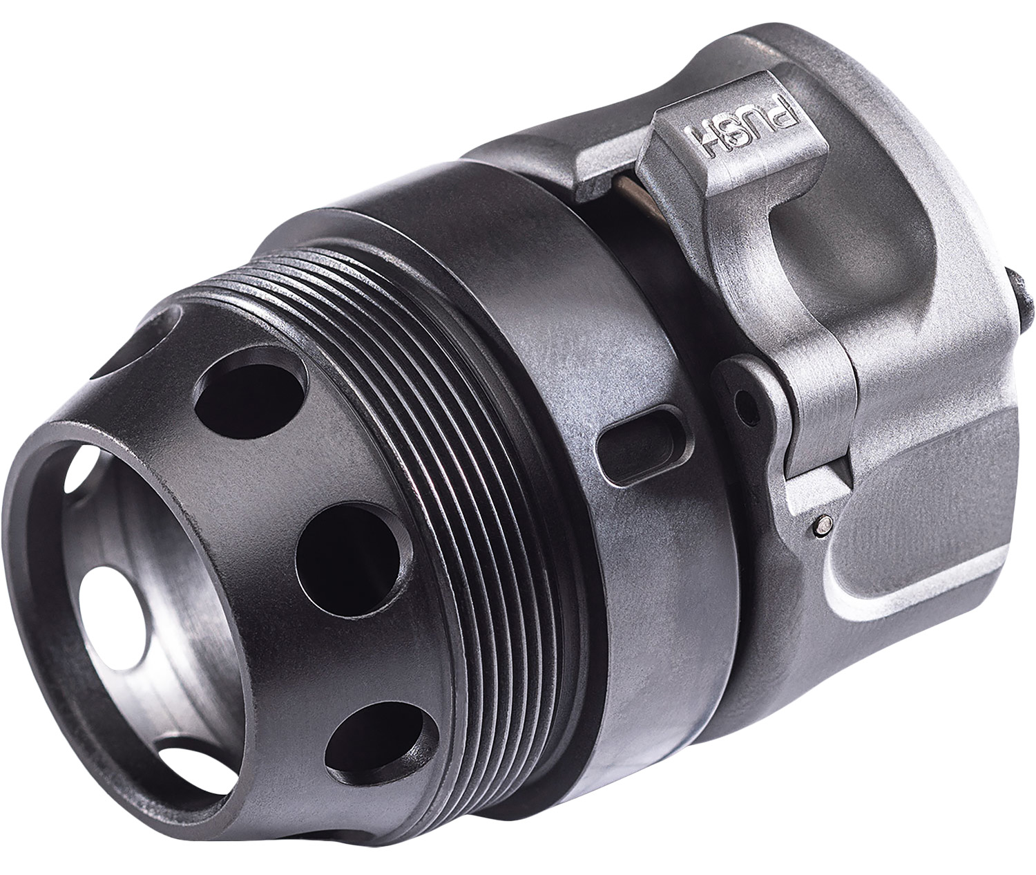 SureFire HUBFA556BK   5.56mm 1 3/8″x24 Heat Treated 17-4 Stainless Steel Nitride Black