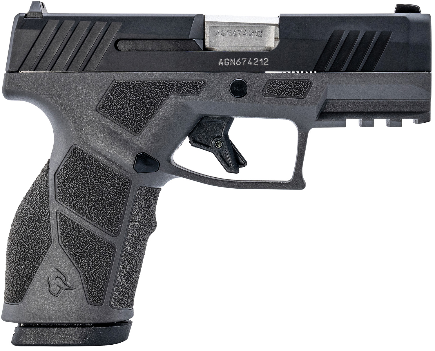 Taurus 1-GX2931G GX2 9mm Luger 13+1 3.37″ Matte Stainless Steel Barrel, Matte Black Serrated Stainless Steel Slide, Gray Polymer Frame w/Picatinny Rail, Polymer Grip