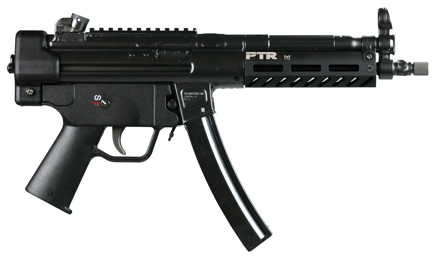 PTR 601 9CT Pistol 9mm Luger 8.86″ 30+1 Black Threaded 1/2 x 28 Top Rail