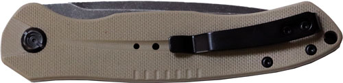 COBRATEC DIABLO SIDE BUTTON – AUTO 3″ D2 FDE/STNWSH BLK BLD