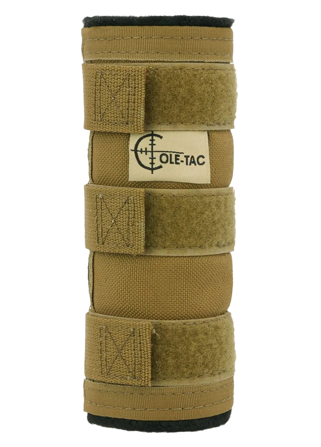 Cole-tac MP102 Metal Python Suppressor Cover Fits 6″ Long Coyote Brown