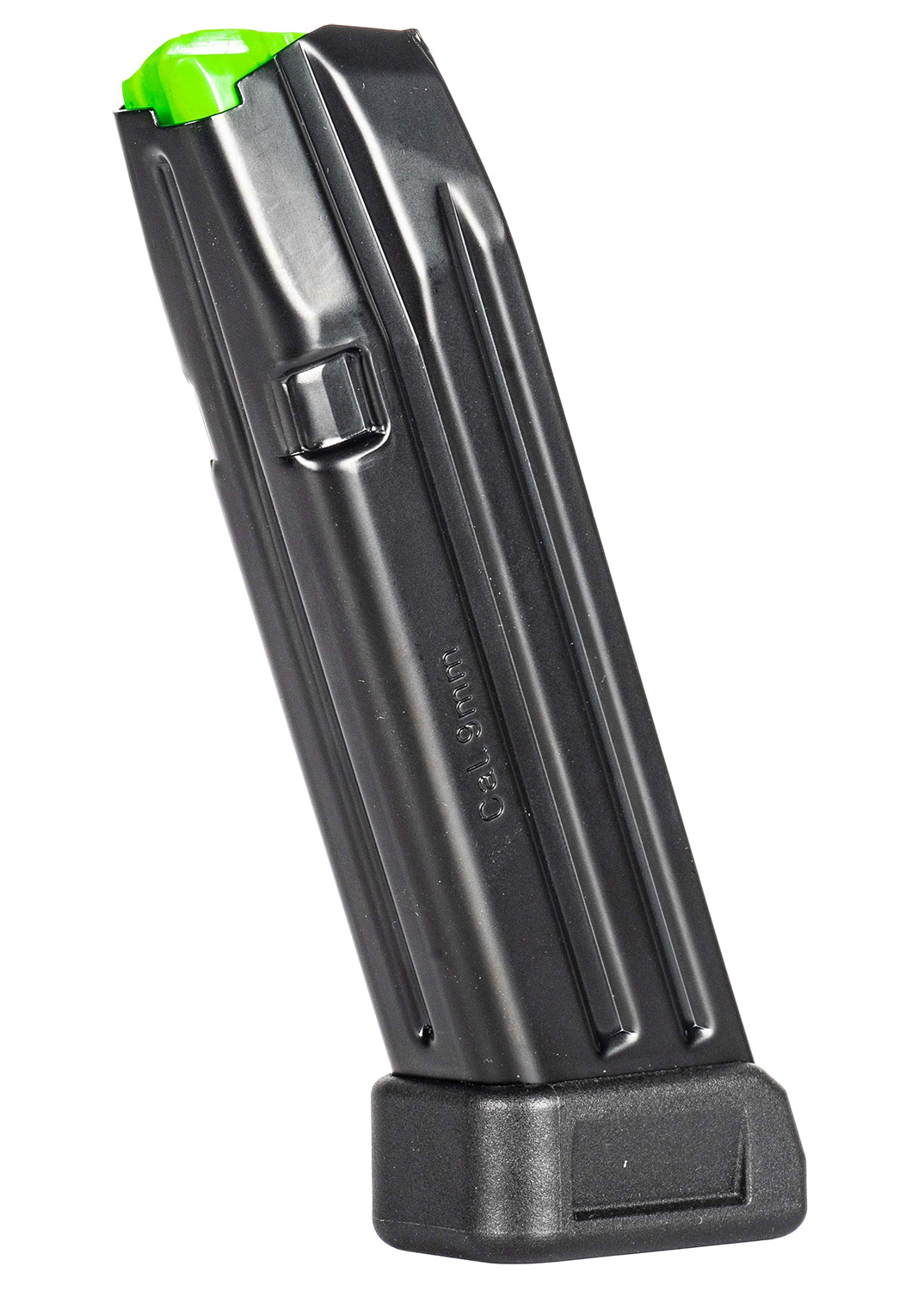 Mec-Gar MGG172003A Glock 17 20rd Extended 9mm Luger, Black Carbon Steel w/Black Floorplate