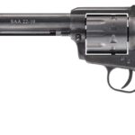 Chiappa Firearms CF340170 SAA 1873  Medium Frame 22 LR 10 Shot, 7.50″ Blued Steel Barrel, Blued Steel Frame, Blued Cylinder, Black Plastic Grip, Exposed Hammer
