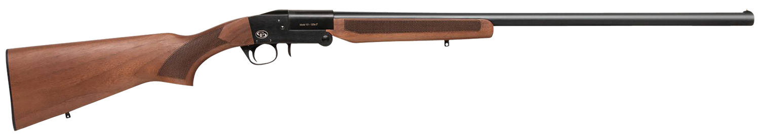 Charles Daly 930234 101 Full Size 12 Gauge Break Open 3″ 1rd 28″ Black Steel Single Shot Barrel & Receiver, Fixed Walnut Stock, Beretta/Benelli Mobil Choke System