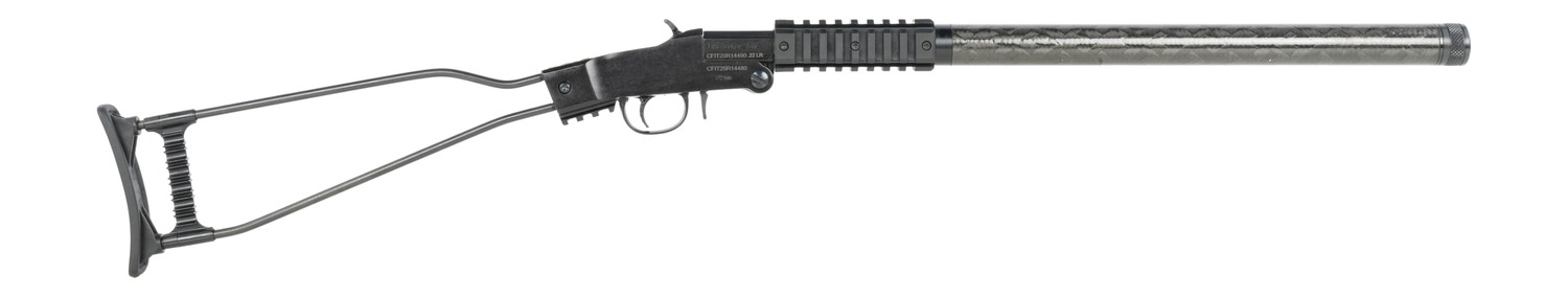 Chiappa Firearms 500278 Little Badger  22 LR 12+1 16.50″ Threaded Carbon Fiber Shroud Barrel