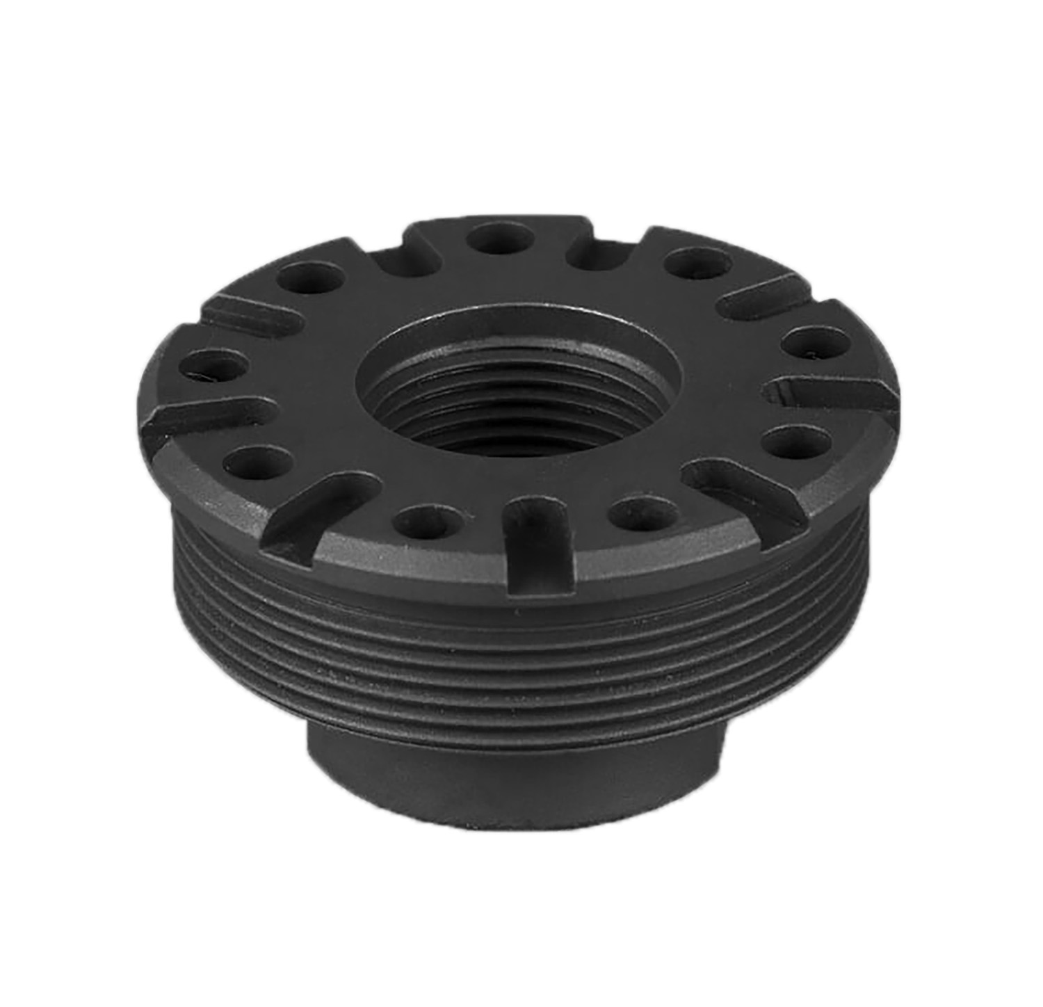 SilencerCo AC2435 Bravo Direct Thread Mount Fits 9/16″x24 Matte Black