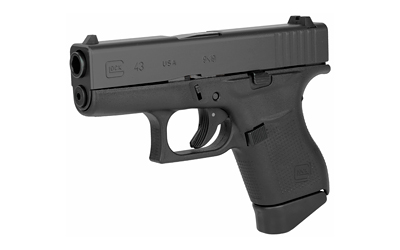 GLOCK 43 9MM BLK 6RD