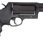 Taurus 2-441031MAG Judge Magnum Compact 45 Colt (Long Colt)/410 Gauge 5 Shot 3″ Matte Black Oxide Steel Barrel, Cylinder & Frame, Black Ribber Grip, Transfer Bar Safety, Exposed Hammer
