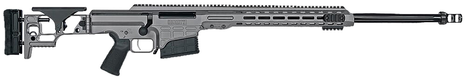 Barrett 18501 MRAD 300 PRC Caliber 26″ 10+1, Tungsten Gray Rec & Folding Stock, Black Magpul Grip