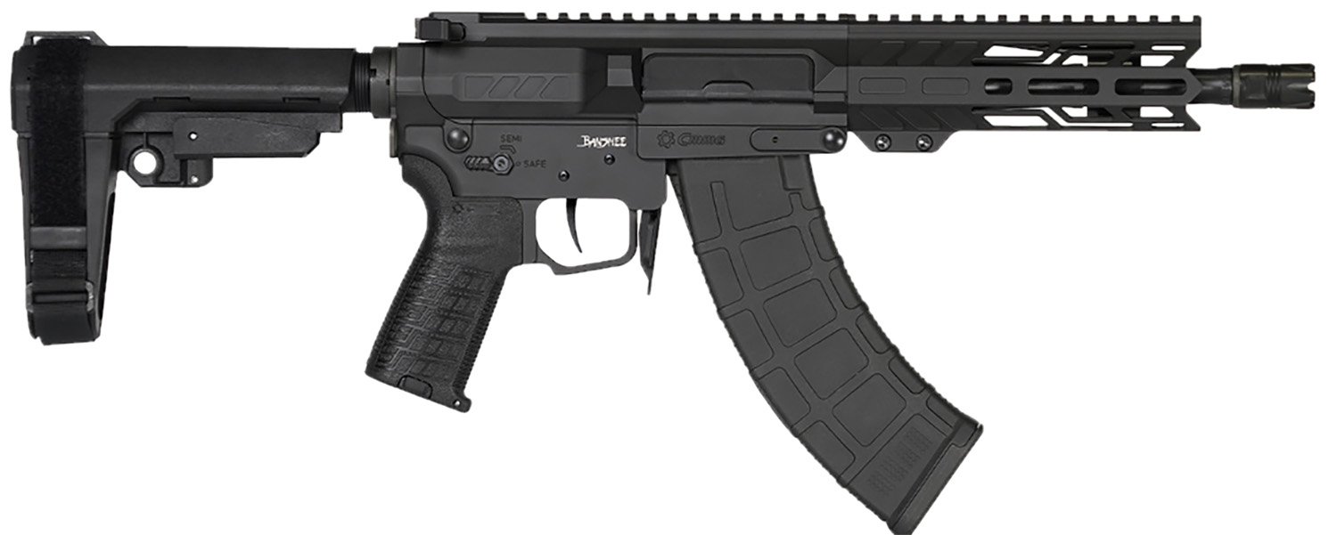 CMMG 76A950AAB Banshee MK47 7.62X39 30+1 8″ EML 6″ M-LOK Handguard 7075-T6 Aluminum CMMG Zeroed Pistol Grip